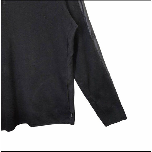BOSS Hugo Boss 1/4 Zip Men's Size Large Pullover Sweater Black Regular Fit - Picture 4 of 14